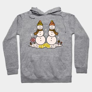 Gemini Snowman Hoodie